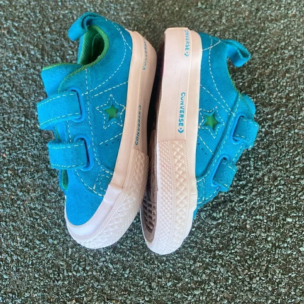Converse Toddler baby Toddler One Star 2V Ox Hawaiian Ocean Size 4